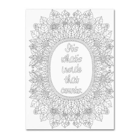 Hello Angel 'Inspirational Quotes 18' Canvas Art,14x19